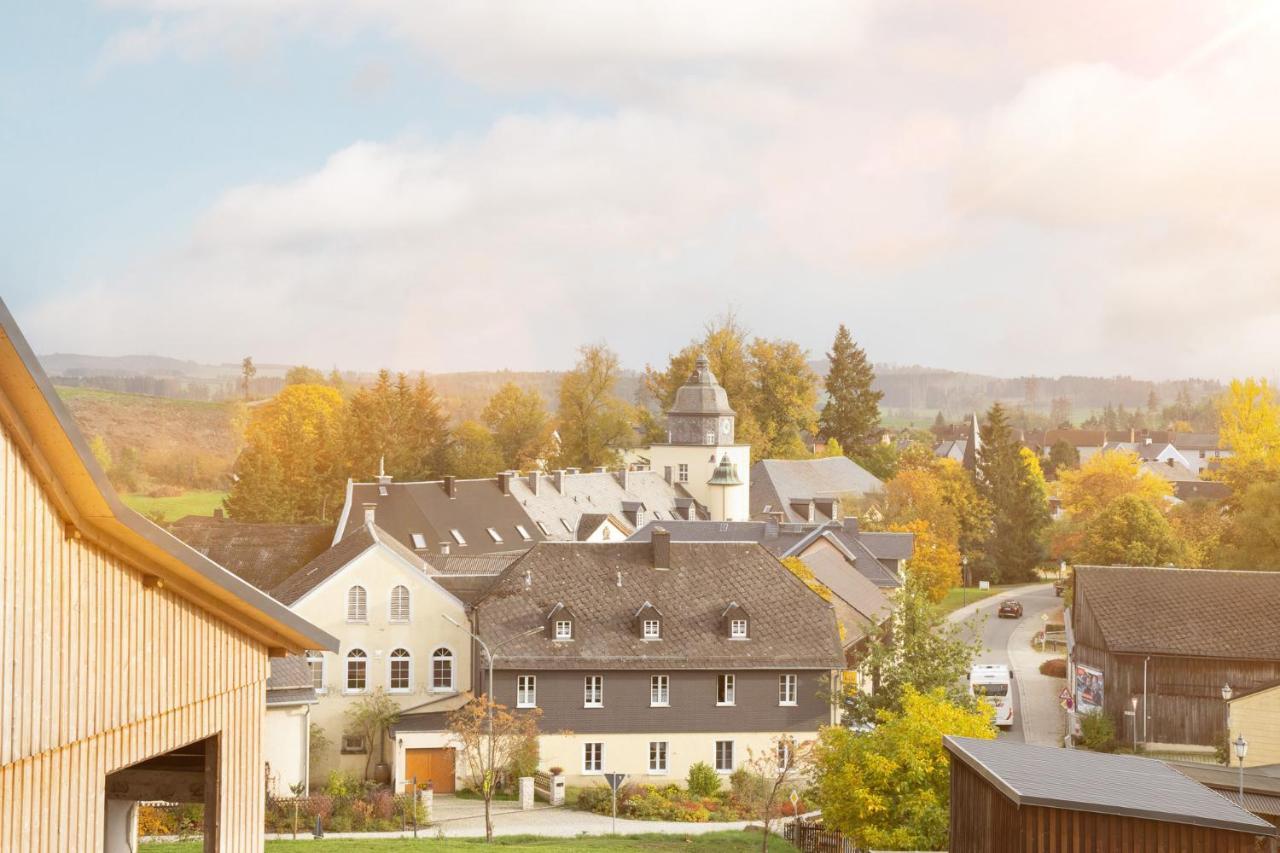 Chalet-Ferienwohnung Giebeltraum, 115 Qm, Wellness/Fitness/Sauna - Bergroedelhof Feilitzsch Eksteriør billede